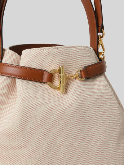 Lauren Ralph Lauren schoudertas van zeildoek Beige - 5
