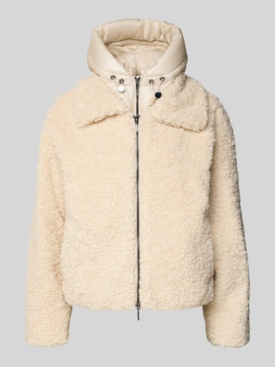 Amber & June Jacke mit Kapuze Beige 2