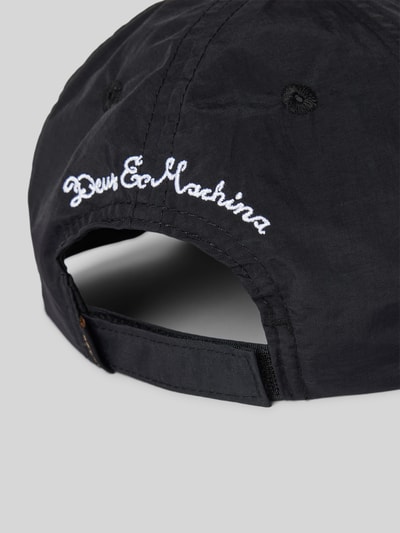 DEUS EX MACHINA Cap mit Label-Patch Black 3