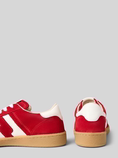 Marc O'Polo Lage sneakers van echt rundersuède  Rood - 2