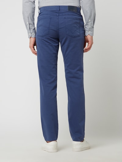 Brax Regular fit broek met stretch, model 'Cooper Fancy' Blauw - 5