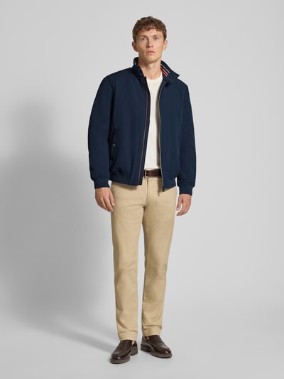 Christian Berg Men Jack met ritssluiting Marineblauw - 1