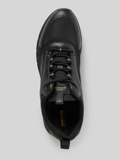 Geox Ledersneaker mit Zugschlaufen Modell 'SPHERICA' Black 3