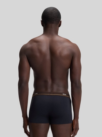 BOSS Pant & Trunk aus Baumwoll-Mix im 5er-Pack Modell 'Essential' Marine 4