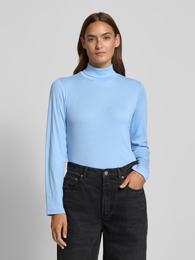 Tom Tailor Golf o kroju slim fit z mieszanki bawełny Jasnoniebieski 4