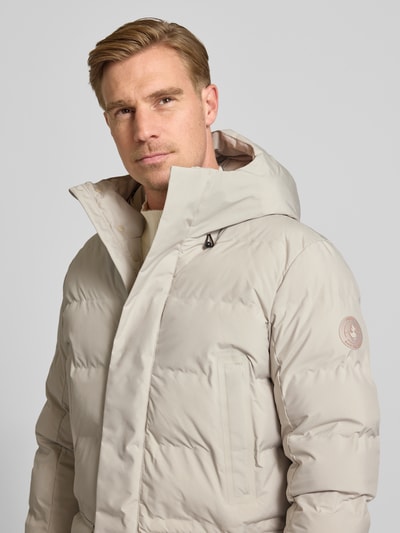 SAVE THE DUCK Steppjacke mit Kapuze Modell 'QUINLAN' Sand 3
