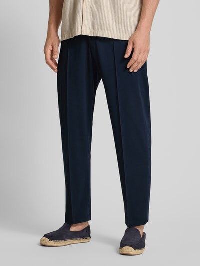 Cinque Stoffhose mit Bundfalten Modell 'Luigi' Marine 4