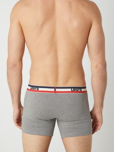 Levi's® Boxershort met stretch in set van 2 Donkerblauw - 4