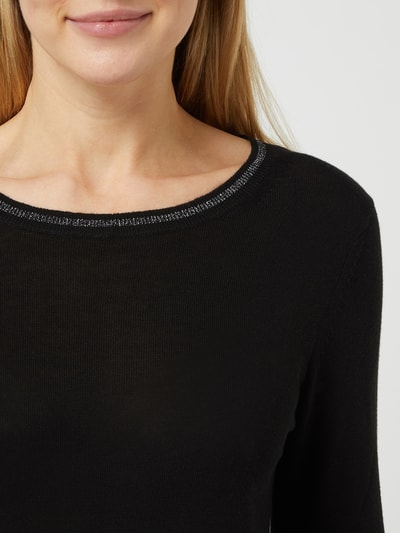 Tom Tailor Pullover mit Effektgarn  Black 3