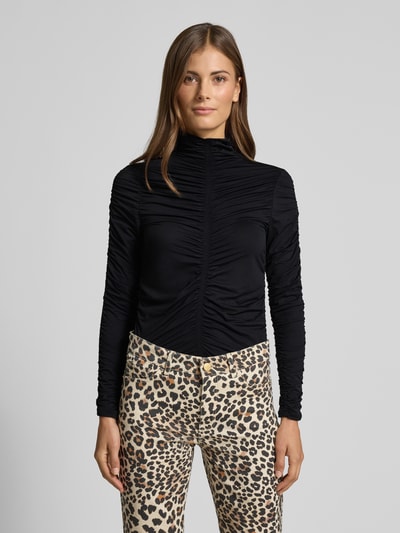 Marc Cain Longsleeve mit Raffungen Black 4