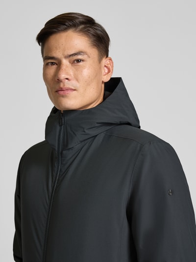 SCANDINAVIAN EDITION Regular Fit Jacke mit Zweiwege-Reißverschluss Modell 'Nimbus' Oliv 3
