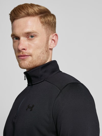 Under Armour Troyer mit Label-Print Black 3