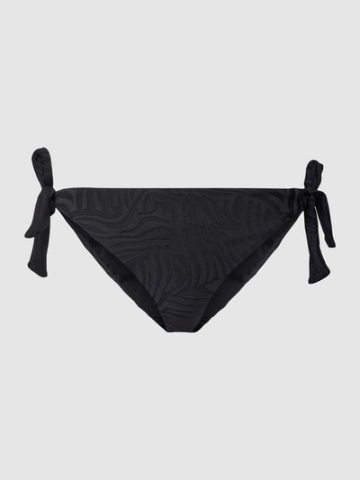 Shiwi Bikini-Hose mit Strukturmuster Modell 'TIE SIDE' Black 1