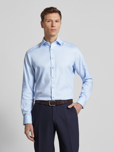 OLYMP Regular Fit Business-Hemd mit Under-Button-Down-Kragen Bleu 4