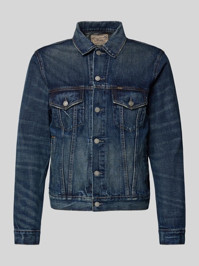 Polo Ralph Lauren Regular Fit Jeansjacke mit Umlegekragen Modell 'Icon' Jeansblau 2