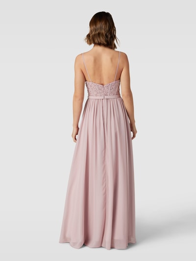 Laona Abendkleid mit Herz-Ausschnitt Rosa 5