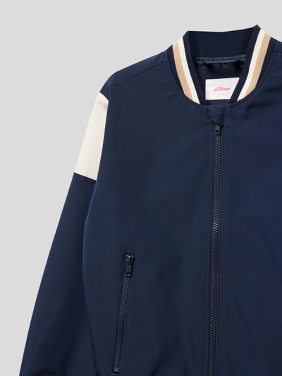 s.Oliver RED LABEL Blouson mit Reißverschlusstaschen Marine 2