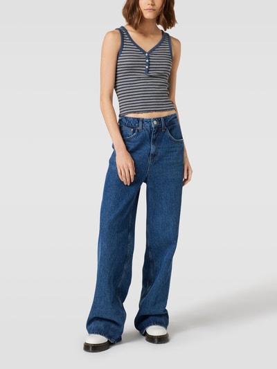 Levi's® Tanktop mit Muschelsaum Bleu 1