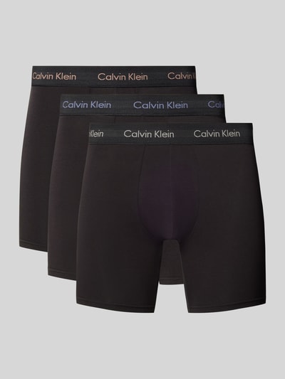 Calvin Klein Underwear Boxer Brief mit Logo-Bund im 3er-Pack Black 1