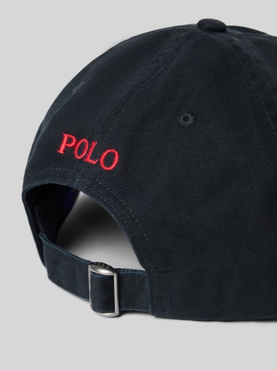 Polo Ralph Lauren Cap mit Label-Stitching Black 3