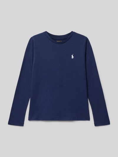 Polo Ralph Lauren Teens Longsleeve mit Label-Stitching Marine 1