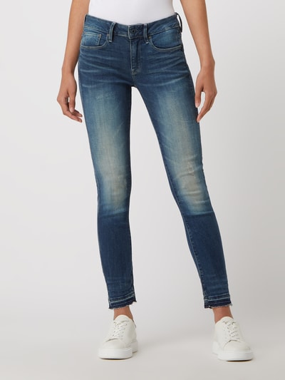 G-Star Raw Skinny fit jeans met stretch, model '3301' Jeansblauw - 4