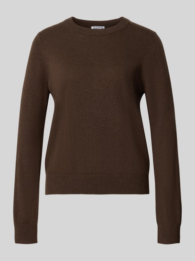 Jake*s Casual Regular Fit Pullover aus reinem Kaschmir Schoko 1