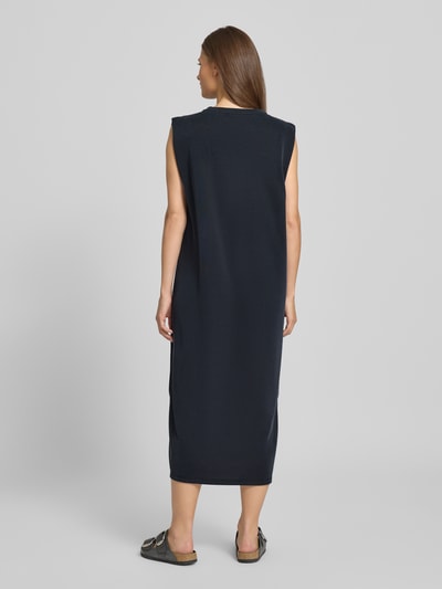 Jake*s Collection Midikleid mit Kappärmeln Black 5