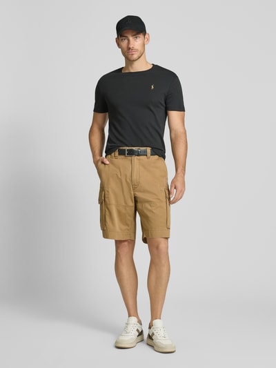 Polo Ralph Lauren Baggy Fit Cargoshorts mit Eingrifftaschen Modell 'GELLAR' Camel 1