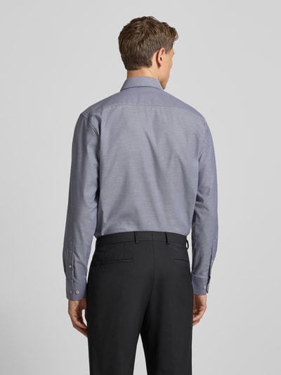 ETERNA Regular Fit Businesshemd aus Baumwolle mit Kentkragen Anthrazit 5