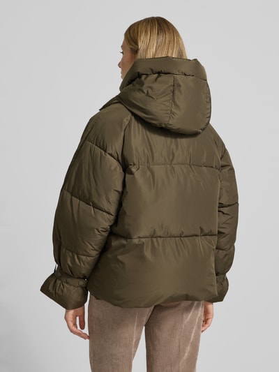 WITHBLACK Gewatteerd jack met capuchon Kaki - 5