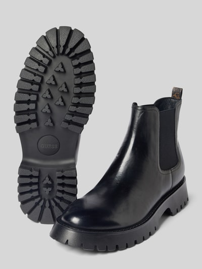 Guess Chelsea Boots aus echtem Leder Modell 'Gomez' Black 4