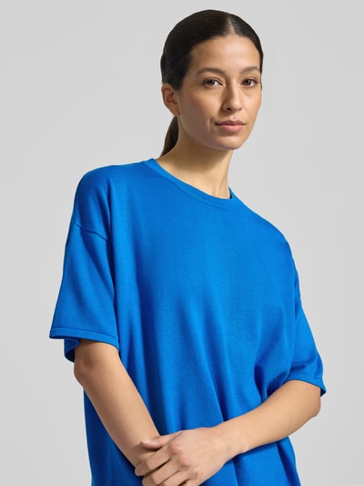 ICHI Relaxed Fit Shirt aus Viskose-Mix Modell 'LULS' Royal 3