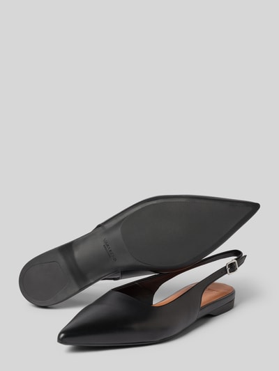 Produktfoto, Slingbacks aus echtem Leder Modell 'HERMINE' von Vagabond, Optik: Unifarben, Schuhspitze spitz, Blockabsatz, Dornschließe, Sohle leicht strukturiert
