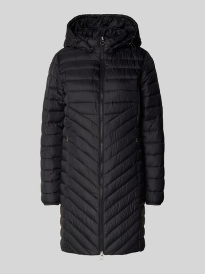 s.Oliver RED LABEL Slim Fit Steppmantel mit abnehmbarer Kapuze Black 2