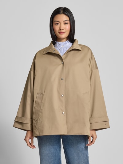 Tommy Hilfiger Loose fit jack van katoenmix Beige - 4