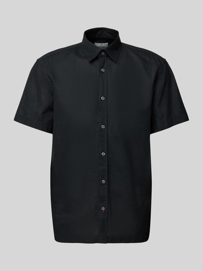 JOOP! Jeans Regular Fit Freizeithemd aus Leinen-Baumwoll-Mix Black 2