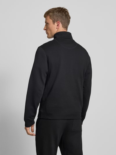 Jack & Jones Sweatshirt met schipperskraag en labelstitching Zwart - 5