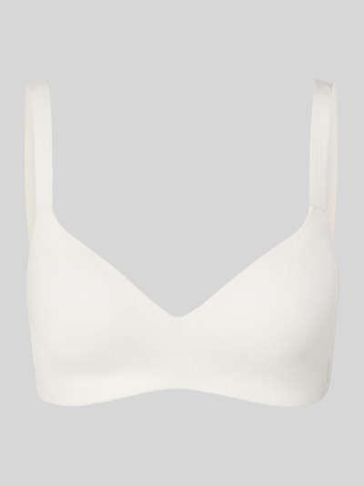 Produktfoto, Slim Fit bh met modal-aandeel van Sloggi, elastische materiaalmix, logodetail, verstelbare bandjes, dames bh