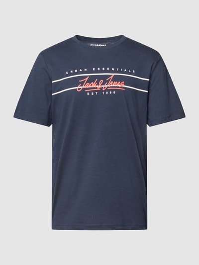 Jack & Jones T-Shirt mit Rundhalsausschnitt Dunkelblau 2