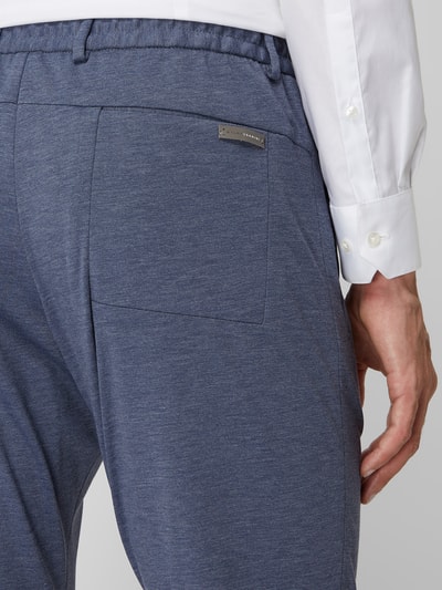 Baldessarini Joggingbroek met bandplooien Bleu - 3