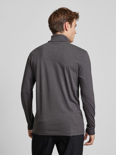 RAGMAN Shirt met lange mouwen en ribboorden Antraciet - 5