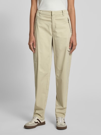 MOS MOSH Relaxed Fit Cargohose mit Reißverschlusstaschen Modell 'Holt' Lind 4