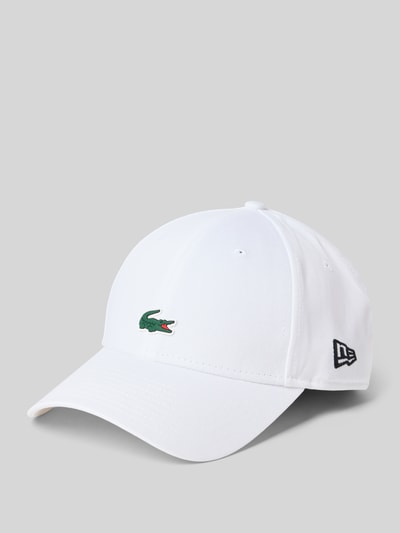 Produktfoto, Basecap aus reiner Baumwolle von Lacoste in Optik: Unifarben mit Label-Patch, Ösen und Nähte, verstellbarer Riegel, Materialverarbeitung: Webware