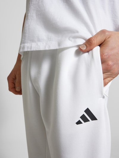 ADIDAS SPORTSWEAR Regular Fit Sweatpants mit Logo-Print Weiss 3