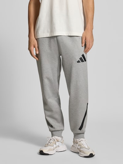 adidas Sportswear Sweatbroek met elastische band Lichtgrijs - 4
