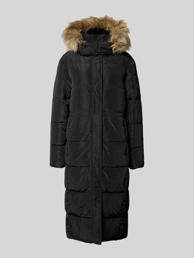 More & More Gewatteerde jas met ritszakken Zwart - 2