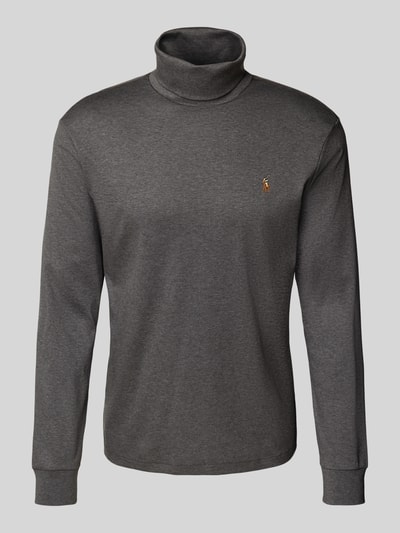 Polo Ralph Lauren Longsleeve mit Rollkragen Dunkelbraun 2