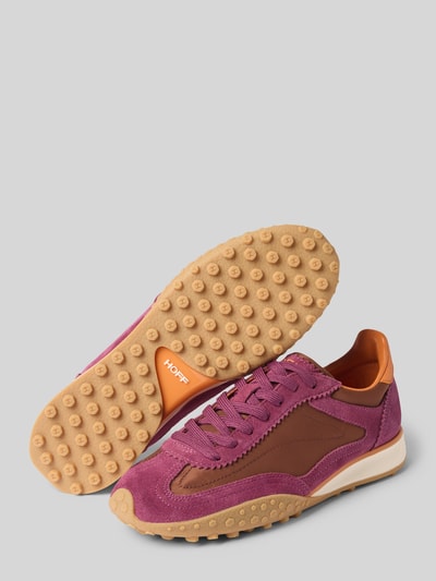 HOFF Sneaker mit Label-Detail und Schnürverschluss Bordeaux 4
