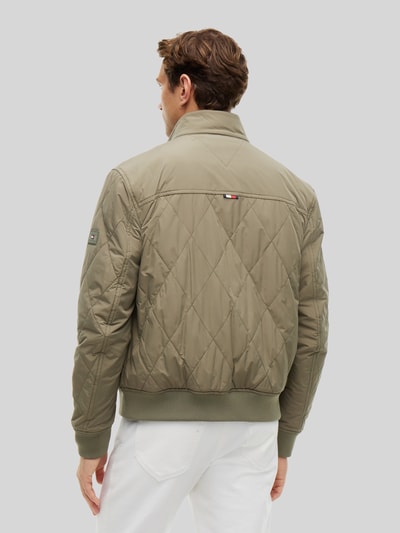 Tommy Hilfiger Regular fit gewatteerd jack met packbare binnenzak Olijfgroen - 5